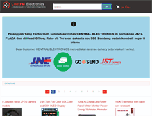 Tablet Screenshot of centralelectro.com
